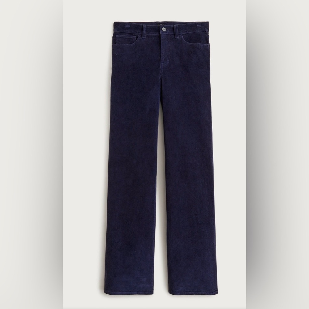 JCrew Slim Wide Corduroy Pants - Picture 4 of 7